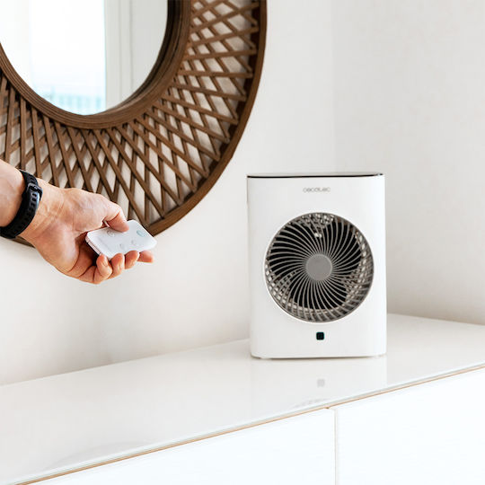 Cecotec Вентилаторен нагревател Стая За под Бял 2000W