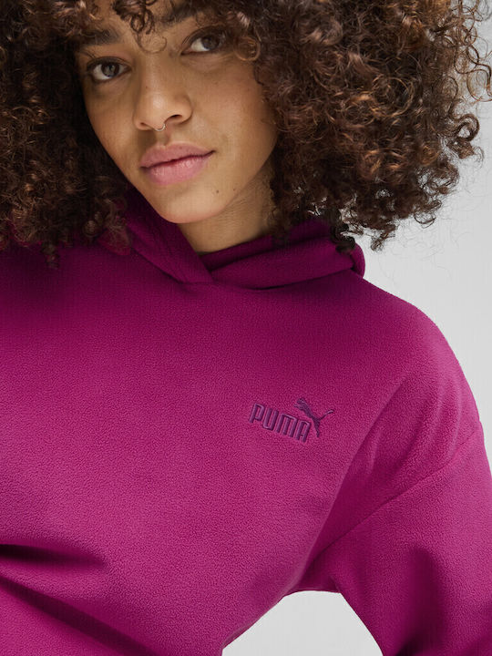 Elevated Winterized Дамски Суитшърт Худи Fuchsia