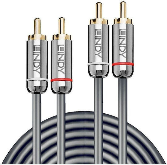 Lindy Kabel 2x RCA-Stecker - 2x RCA-Stecker 5m 35348