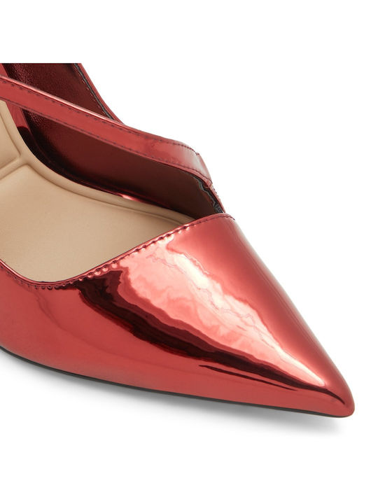 Aldo Patent Leather Red Heels