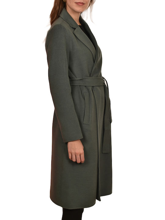 Marella Women's Coat Cypress Green