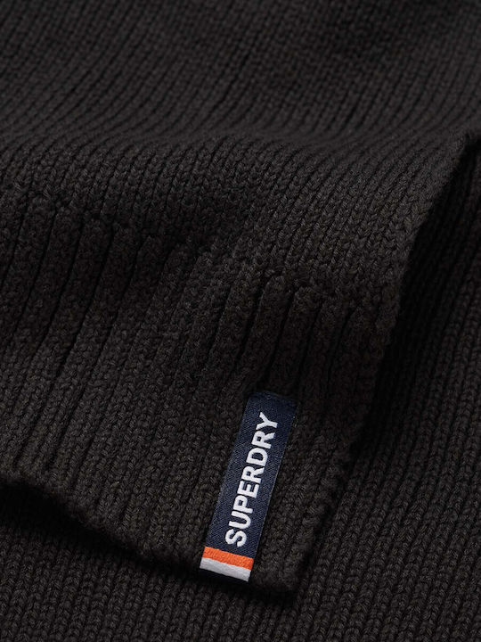 Superdry Women's Knitted Scarf Black