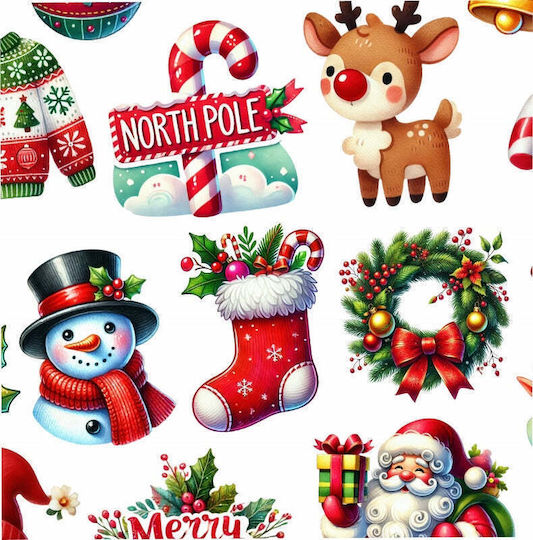 Edible Designs Set Christmas At North Pole 25 Pieces