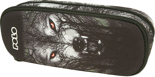 Polo Ace Pencil Case with 2 Compartments Multicolored