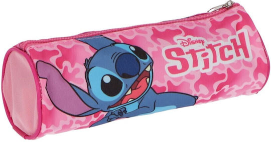 Disney Pencil Case Barrel with 1 Compartment Pink