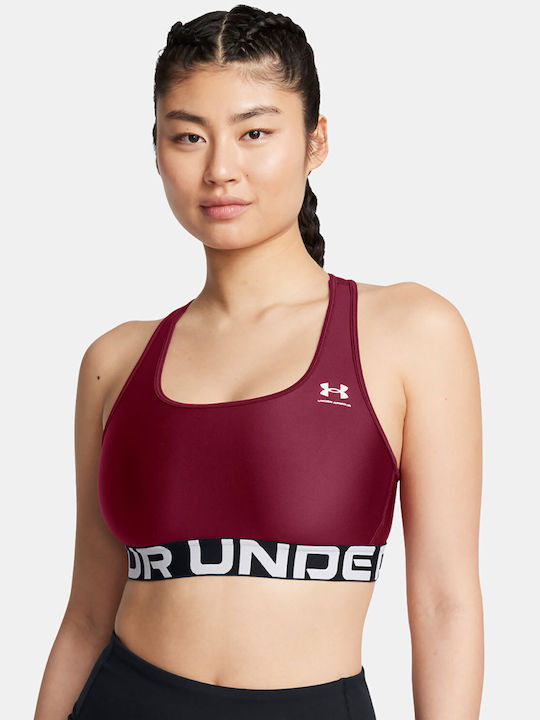 Under Armour Women's Sports Bra without Padding Red