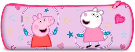 Peppa Pig Κασετίνα Βαρελάκι Ροζ
