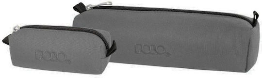 Polo Wallet Κασετίνα Βαρελάκι Γκρι