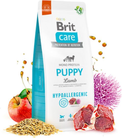 Brit Care Puppy Hypoallergenic 12kg Dry Food for Puppies with Lamb