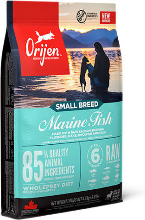 Orijen Breed Marine 4.5kg Dry Food for Small Breed Dogs with Fish