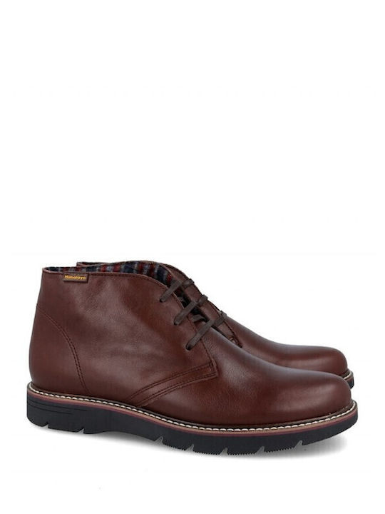 Leather Brown Men's Boots Anatomical