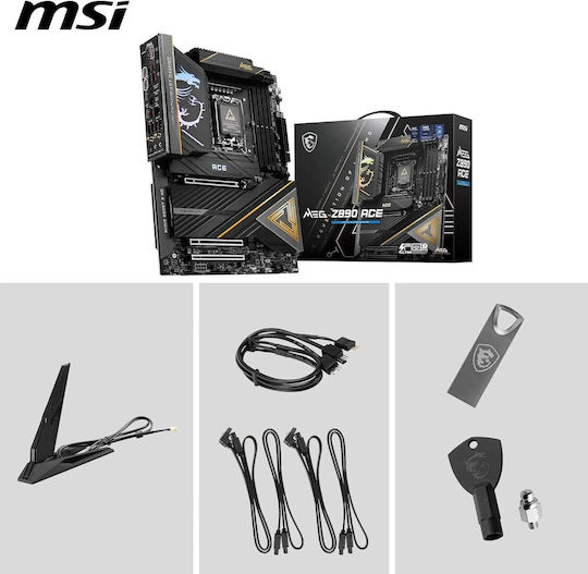 MSI MEG Z890 Ace Wi-Fi Motherboard ATX with Intel 1851 Socket