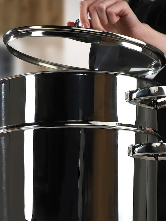 Kadax 8l Steam Cooker Induction Gas Pot 3 In 1