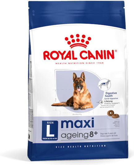 Royal Canin Ageing 8+ 15kg Dry Food for Senior Large Breed Dogs with Poultry and Rice