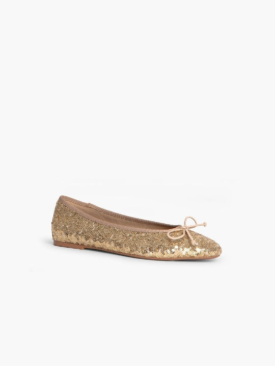 Corina Ballerinas Gold