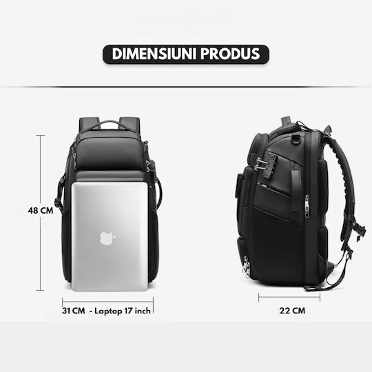 Camera Backpack Multifunctional Bag Professional Dslr Mirrorless Cameras Sports Cameras Drones Tripod Support Lenses Accessories Anti-theft Lock Laptop Compartment Backpack