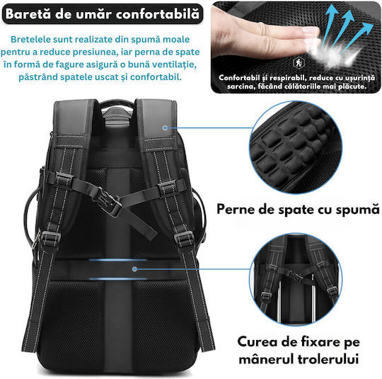 Camera Backpack Multifunctional Bag Professional Dslr Mirrorless Cameras Sports Cameras Drones Tripod Support Lenses Accessories Anti-theft Lock Laptop Compartment Backpack