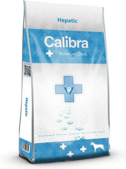 Calibra Vet Dog Hepatic 12kg Dry Food for Dogs Gluten-Free with Fish