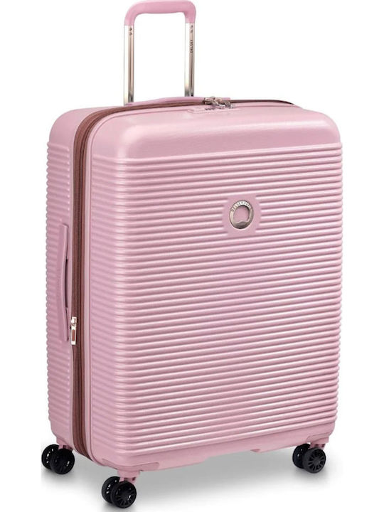 Delsey Freestyle Valiză Mare De Călătorie Tough Peony Cu 4 Roți Înălțime 70 Cm