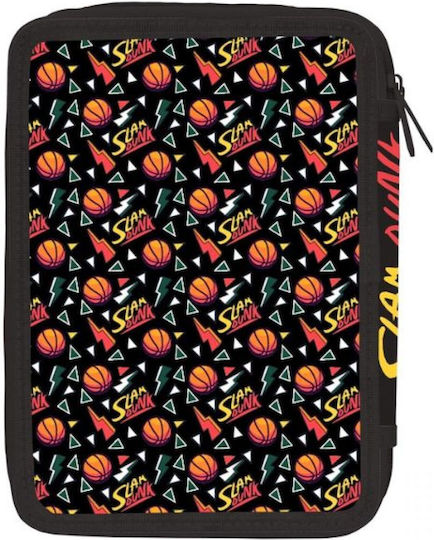Must Team Pencil Case Full with 2 Compartments Orange