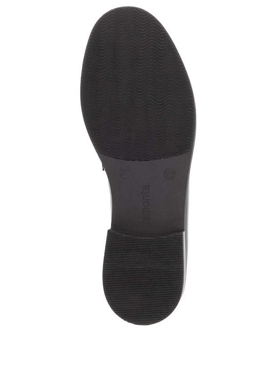 Mocasini dama în culoarea Negru
