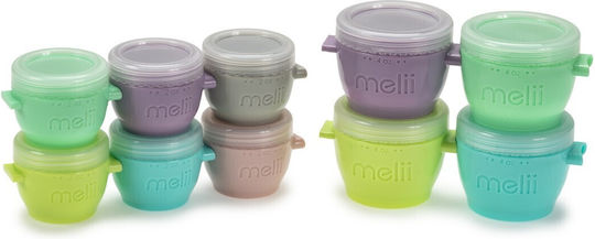 Set 10 Snapandgo Container Melii 6*59 Ml + 4*118 Ml