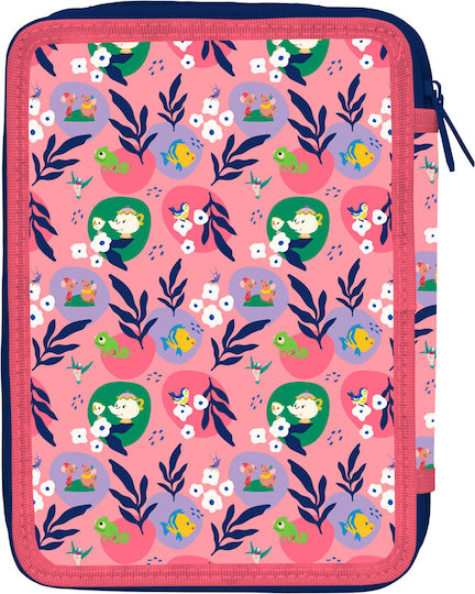 Princess Pencil Case Full with 2 Compartments Multicolored