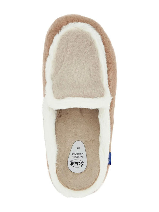 Milly Double Closed Women's Slippers Brown