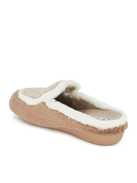 Milly Double Closed Women's Slippers Brown