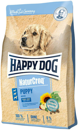 Happy Dog Naturcroq 15kg Dry Food for Puppies with Poultry and Rice