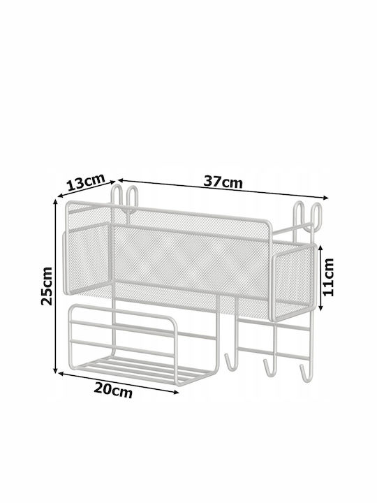 Multifunctional Hanging Organizer Zola 3 Hooks Ideal Kitchen Bedroom Bathroom Placemat