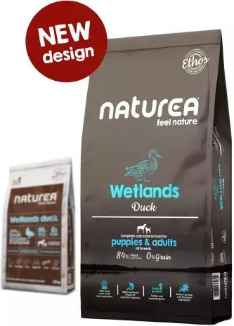 Naturea Wetlands 1.6kg Dry Food for Dogs Grain-Free with Duck