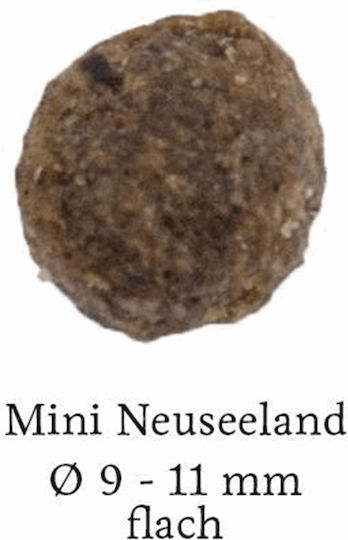 Happy Dog Neuseeland 4kg Trockenfutter für Hunde kleiner Rassen mit Lamm, Reis, Geflügel, Leber, Apfel und Fleisch