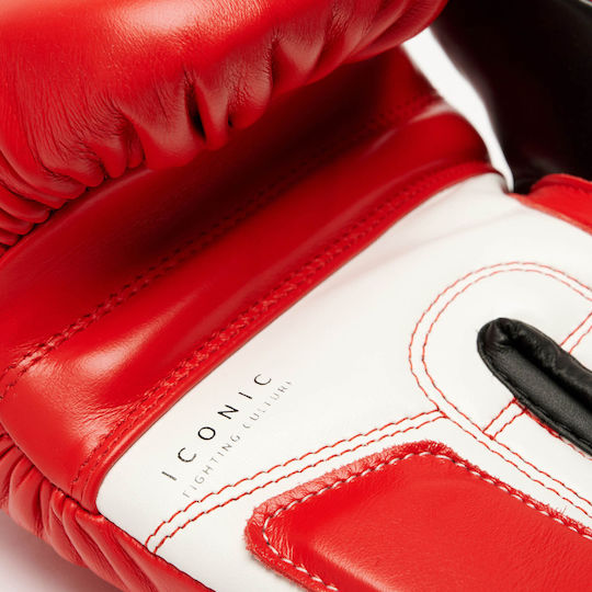 Leone 1947 Mănuși de Box din Piele pentru Competiție Roșii