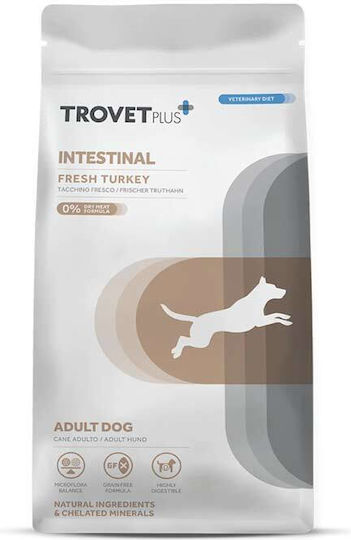 Trovet 3kg Trockenfutter ohne Getreide für erwachsene Hunde mit Türkei, Geflügel, Leber und Thunfisch