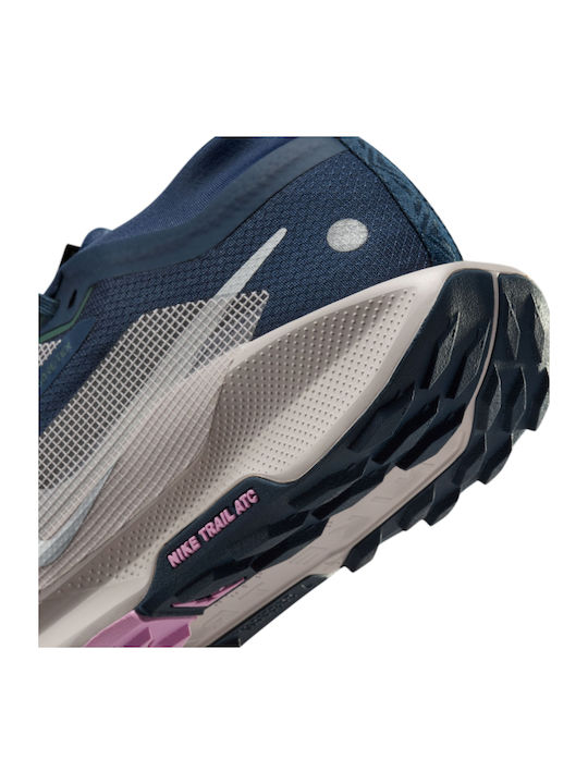 Pegasus Trail 5 GTX Sport Shoes Trail Running Blue Waterproof with Gore-Tex Membrane