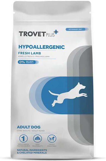 Trovet 3kg Dry Food for Adult Dogs with Lamb, Rice, Liver, Apple and Tuna