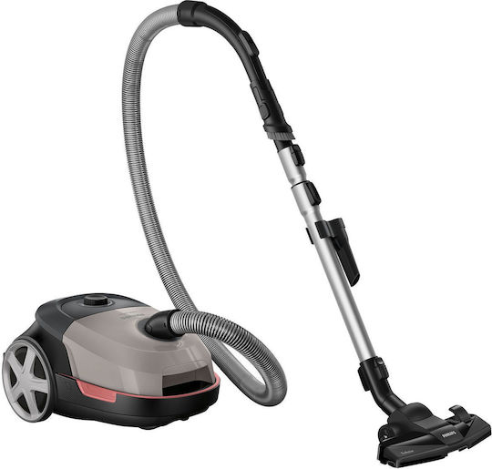 Philips 5000 Series Ηλεκτρική Σκούπα 900W με Σακούλα 4lt Γκρι
