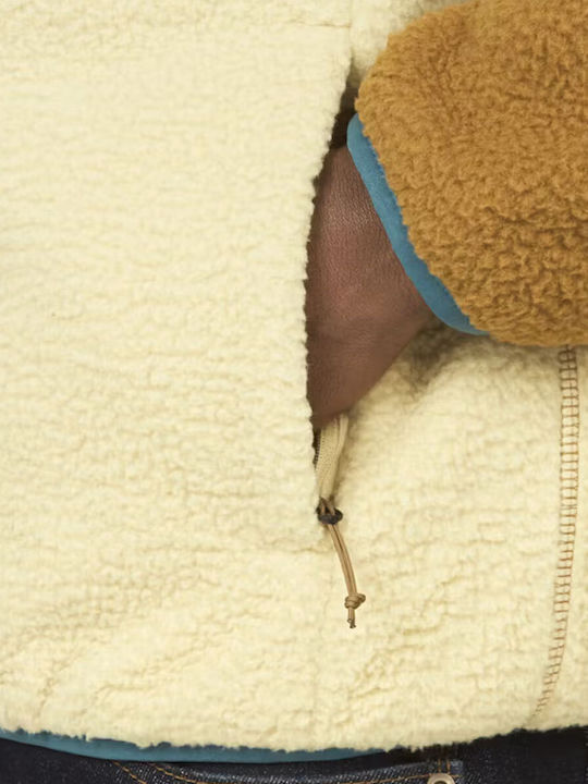 Men's Fleece Cardigan Green