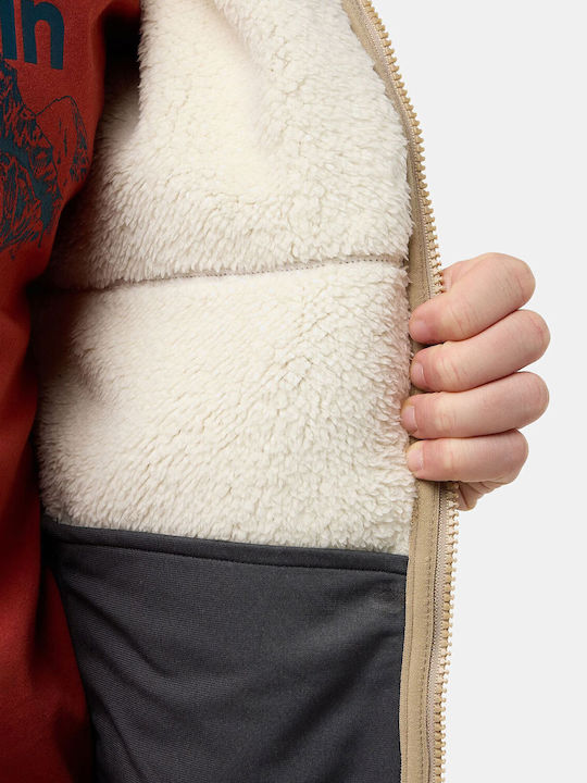 Ανδρική Ζακέτα Fleece Μπεζ