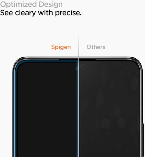 Spigen Alm Glas.tr Slim Fc 2.5D 0.3мм Закалено стъкло 2бр (Galaxy S21 5G)