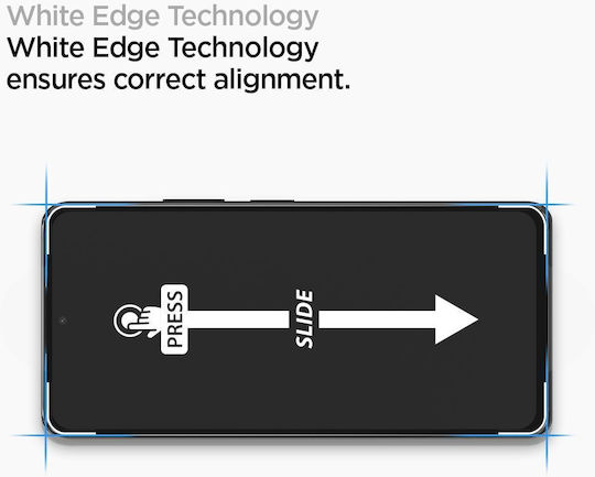 Spigen Alm Glas.tr Slim Fc 2.5D 0.3мм Закалено стъкло 2бр (Galaxy S21 5G)