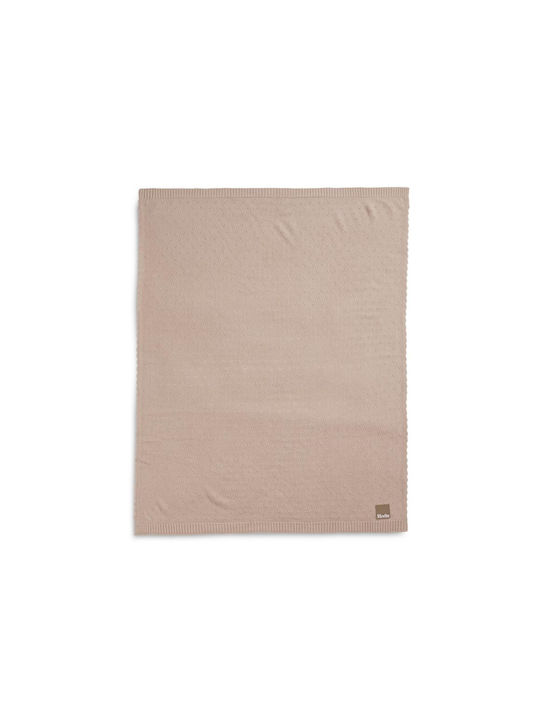 Elodie Details Κουβέρτα Αγκαλιάς & Λίκνου Πλεκτή Ροζ Blushing Pink 75x100εκ.