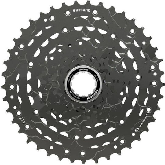 Shimano Cs-lg400-9 9-speed 11-41t Sprocket Cassette Ind.pack