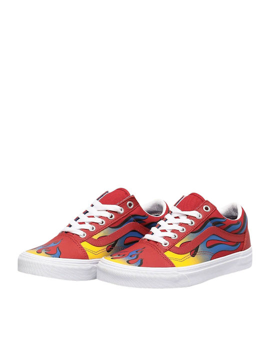Old Skool Herren Sneakers Racer Red-true Blue