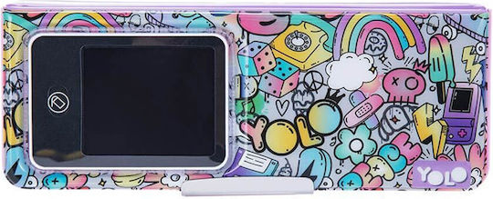 Retro Κασετίνα Lcd Οθόνη Cremlis Yolo Pink Graffiti 11601