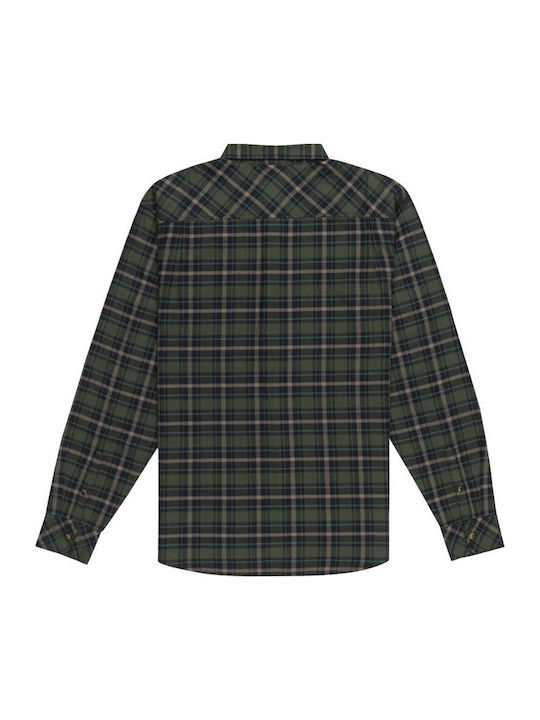 Дълъг ръкав Риза Каре Deep Forest Plaid
