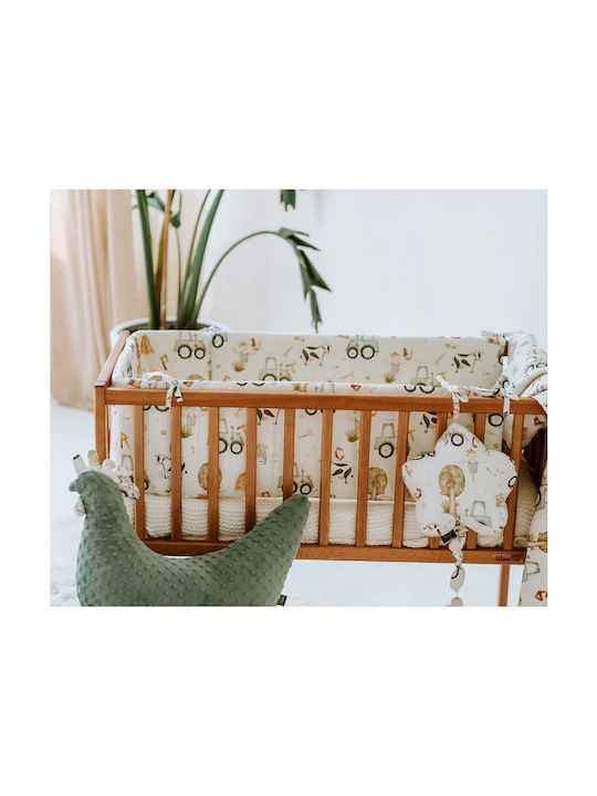La Millou Crib Decorative Pillow Hug Me with Music Ecru