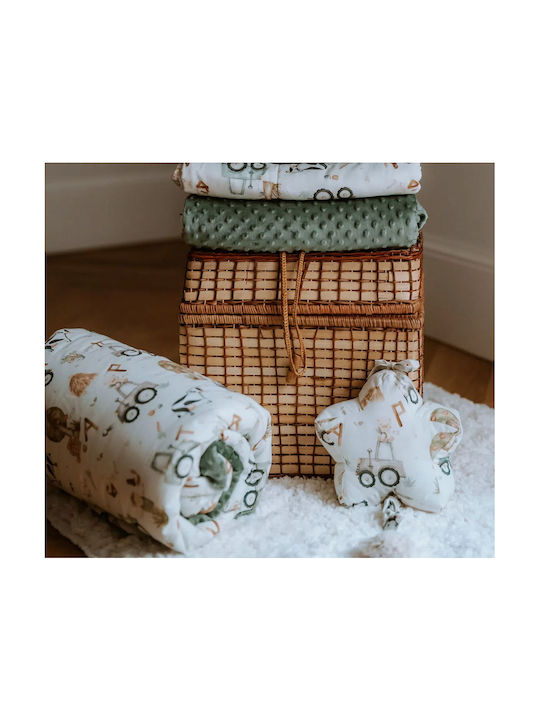 La Millou Crib Decorative Pillow Hug Me with Music Ecru