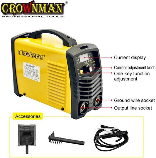 Crownman Welding Machine Inverter MMA with Maximum Welding Current 160A